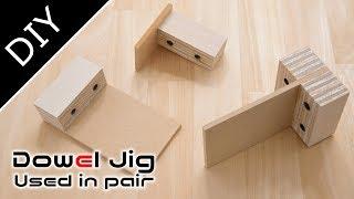 DIY High precision Doweling Jig for pair use