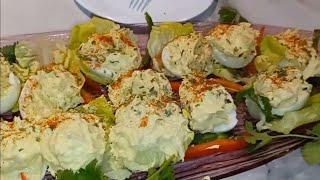 Southern style Deviled Eggs with Chicken !!! ...