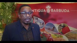 Antigua and Barbuda Tourism Authority CEO Colin James at Caribbean Travel Marketplace,