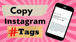 How to copy instagram hashtags Text fairy app kaise use kare