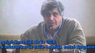 Proyecto para ensanchar la calle Laprida entre Boqueron y Av.Frias