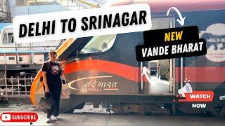 Jammu Kashmir // New Vande Bharat Sleeper Train !!! // Delhi to Srinagar // Direct Train