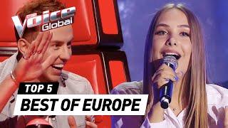 The Voice Global | BEST Blind Auditions of EUROPE