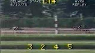 Affirmed vs. Alydar - 1978 Belmont Stakes (9th Meeting)