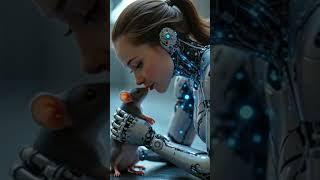 "This AI Robot Discovered Love in Its Heart… for a Mouse! ️ #shorts #alart #trending #foryou #fyp