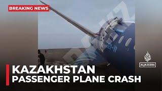 Kazakhstan plane crash: Reports of survivors as plane goes down near Aktau