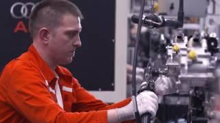 Audi Hungaria - four-cylinder engine production | AutoMotoTV