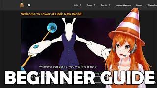 Website Update: Beginner Guide! [Tower of God: New World]