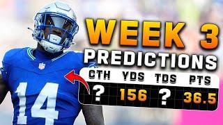 Who Will Be the Top SCORERS in WEEK 3? | 2024 Fantasy Football