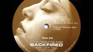 MASTERS AT WORK feat. INDIA - Backfired (Main MAW Mix).wmv