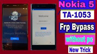 Nokia 5 (TA-1053) Frp Bypass/Reset Google Account Lock/Nokia 5 Frp Unlock Android 9  Without Pc 2024