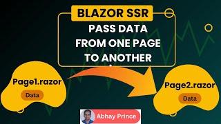 How to Pass Data from One Page to Another in Blazor SSR (Static Server Side Rendering) .Net 8