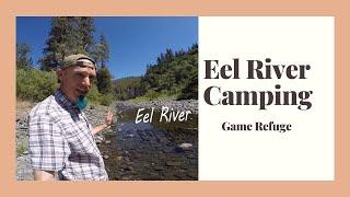 Secret camping spot in the Game Refuge by Lake Pillsbury