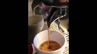 Slow motion espresso