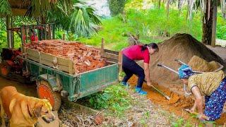 Help Lonely Old Lady Repair House Before The Cold Winter Comes, Buy Many Bricks And Start Building