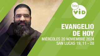 El evangelio de hoy Miércoles 20 Noviembre de 2024  #LectioDivina #TeleVID