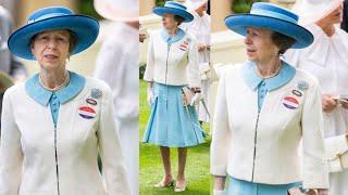 Princess Anne princess royal dazzles in sentimental brooch transformed from glittering wedding tiara