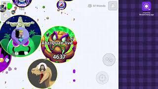 Agar.io live with (Quan agar)(Abz yt)