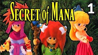 Secret of Mana (SNES) [Part 1] - Mana Sword, Potos, Primm, Water Palace, Pandora | StoneMonkWisdom