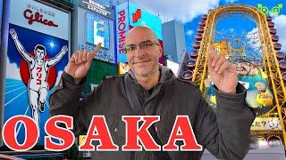 Does Osaka Have The BEST FOOD In Japan?- 48 Hours In Osaka Travel Vlog