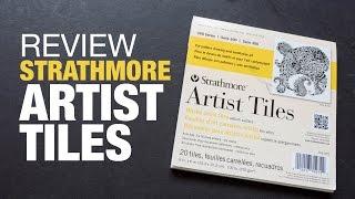 Review: Strathmore Artist Tiles (Bristol Vellum & Coal Black)