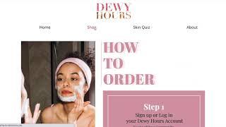 Welcome to Dewy Hours Website