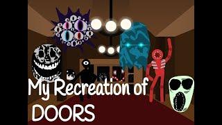 My Roblox doors Recreation on Scratch!