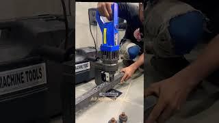 Portable Hydraulic Punching Machine | High Speed Drilling | Angle Shearing | 99971686415 #machine