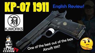 KJW KP-07 1911 GBB - One of the best 1911 GBB in the market?