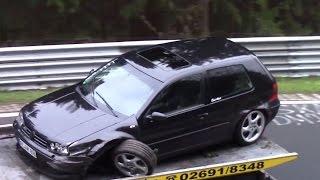 Crashes, Spins & Action Nürburgring  Nordschleife Touristenfahrten 01.05.2016