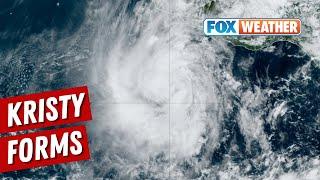 Tropical Storm Kristy Forms in Eastern Pacific Ocean