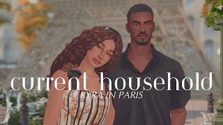 kyra in paris || the sims 4 current household