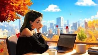 Cozy Autumn Lofi Vibes  Study Music ~ lofi hip hop radio for Work, Concentration and Focus