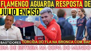 FLA x PALMEIRAS RIVALRY: FLAMENGO FANS ARGUE WITH BAP | FLA WAITS FOR ENCISO'S RESPONSE