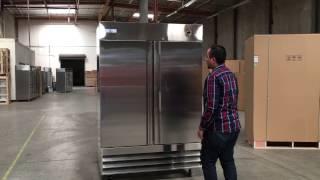 Commercial freezer  two door