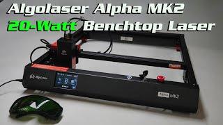 Best Beginner Laser Cutter? - Algolaser Alpha Mk2 | HobbyView