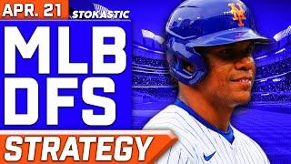 MLB DFS Strategy: DraftKings & FanDuel Lineup Tips & Projections Today