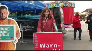 Rede von Christina Zacharias zum verd.di-Streik, 20.10.2020@Karlsruhe