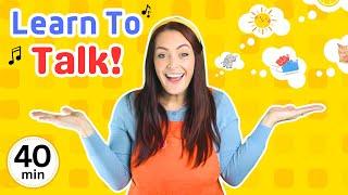 First Sentences For Toddlers | Play, Sing & Learn to Talk | Signs & Gestures | Baby Learning Video