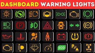  Can You Guess What These Car Dashboard Lights Mean? Test Your Knowledge! 