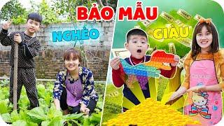 Bảo Mẫu Giàu VS Bảo Mẫu Nghèo  Min Min TV Minh Khoa