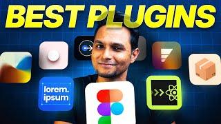 I Tried 100 FIGMA PLUGINS, THESE ARE THE BEST!  | Saptarshi Prakash