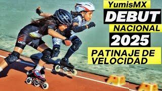 La BATALLA en la pista por la conquista de los 200m+D categoría 8 Y 9 años Patinaje de Velocidad