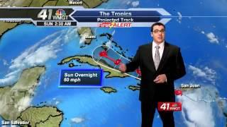 Tropical Storm Erika update