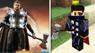 EN GELİŞMİŞ GERÇEKÇİ SÜPER KAHRAMAN MODU! - Thor (Minecraft)