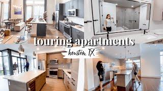 APARTMENT HUNT WITH ME: touring apartments in Houston, TX!