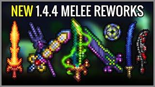 All NEW Melee Reworks in Terraria 1.4.4 Update