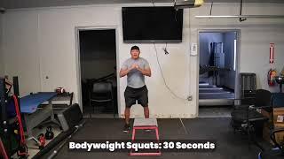 Lower Bodyweight Workout w/Dwayne