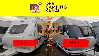 Neuwagen vs. Gebrauchtwagen: Der unmögliche Vergleich! Hobby 440 SF neu vs. knapp 20 Jahre alt