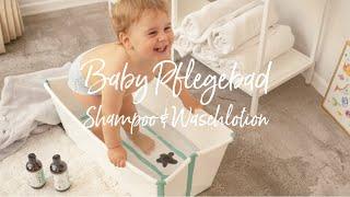 MABYEN Baby Pflegebad Birke & Kamille | Beruhigende Bademomente mit eurem Baby